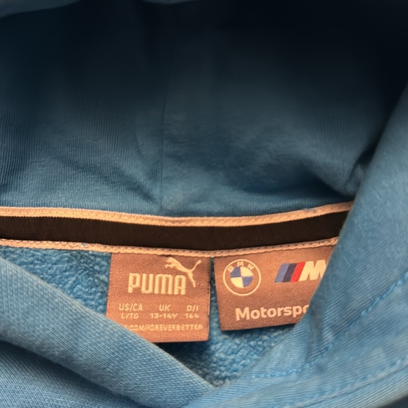 Puma BMW hooded sweater size L - Picture 3 of 4